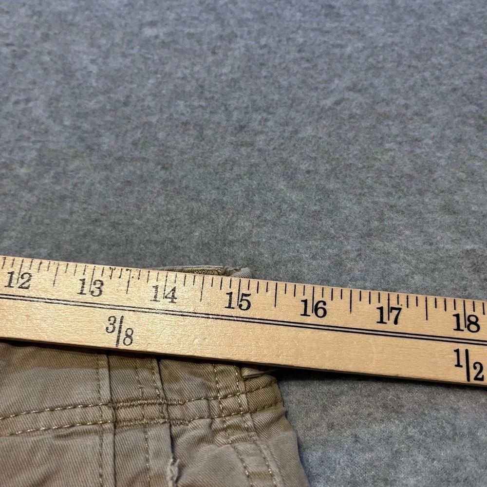 American Eagle Shorts Mens 30 Beige Cargo Distressed‎ Flex 11